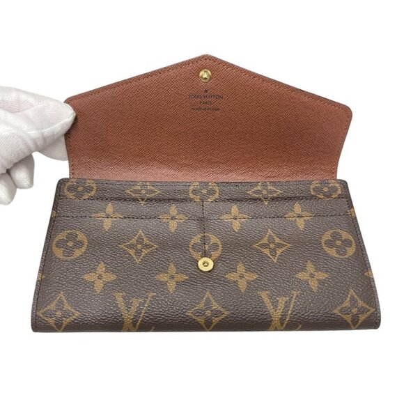LOUIS VUITTON Louis Vuitton Portefeuille Sarah M60531 Long Wallet, Monogram, ... - Picture 5 of 10